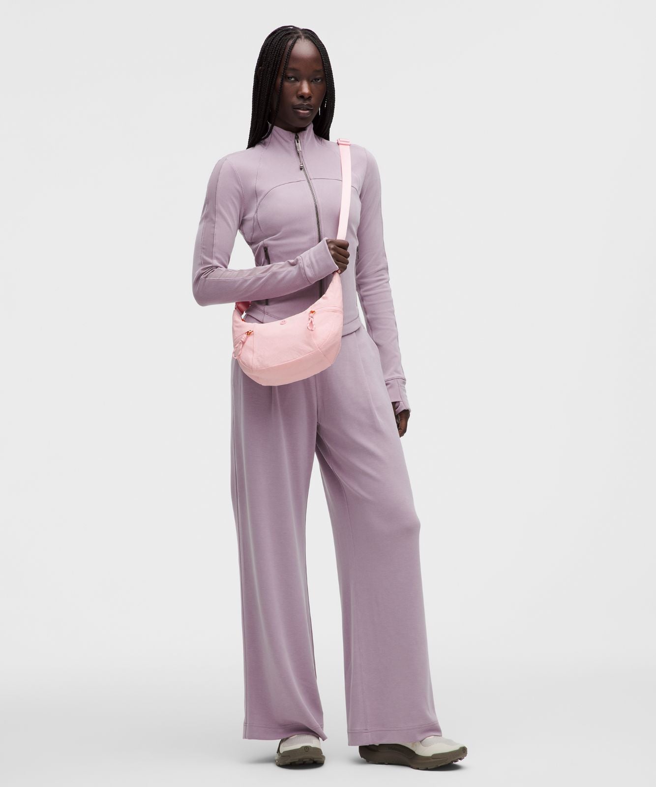 Small Slouchy Sling Bag 3L Pink Pearl