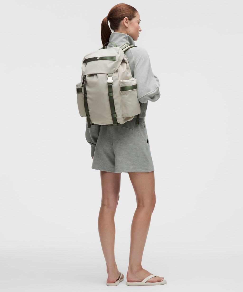 Wunderlust Backpack 25L Hailstone Grey/Sassy Sage/Silver