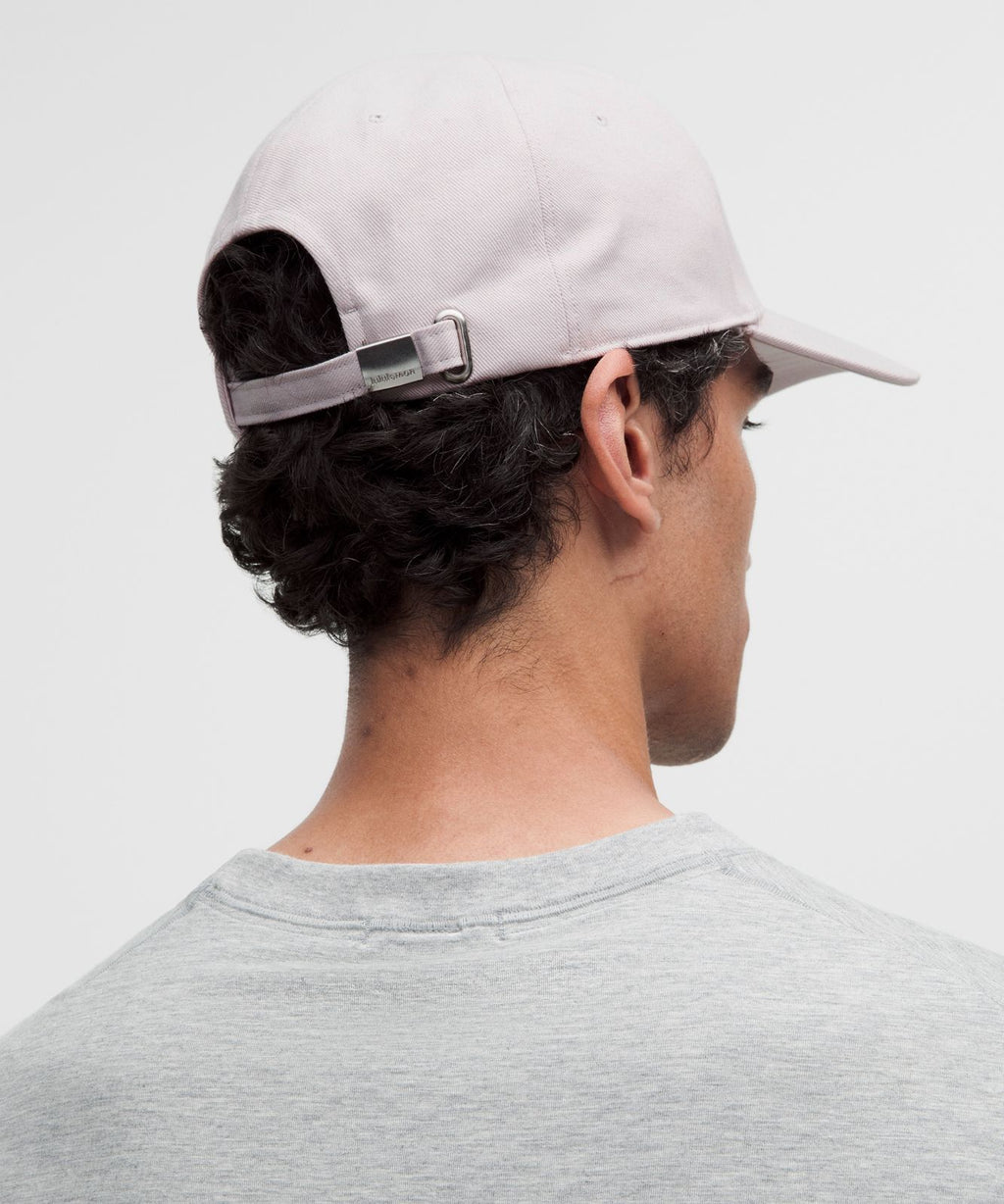 Classic Ball Cap *Structured Wordmark Icy Taupe/White
