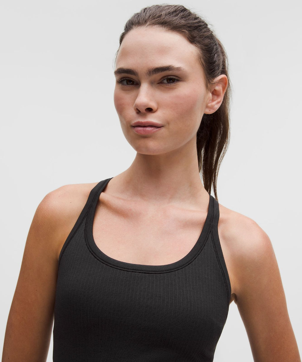 Ebb to Street Tank Top *Light Support, B/C Cup Black