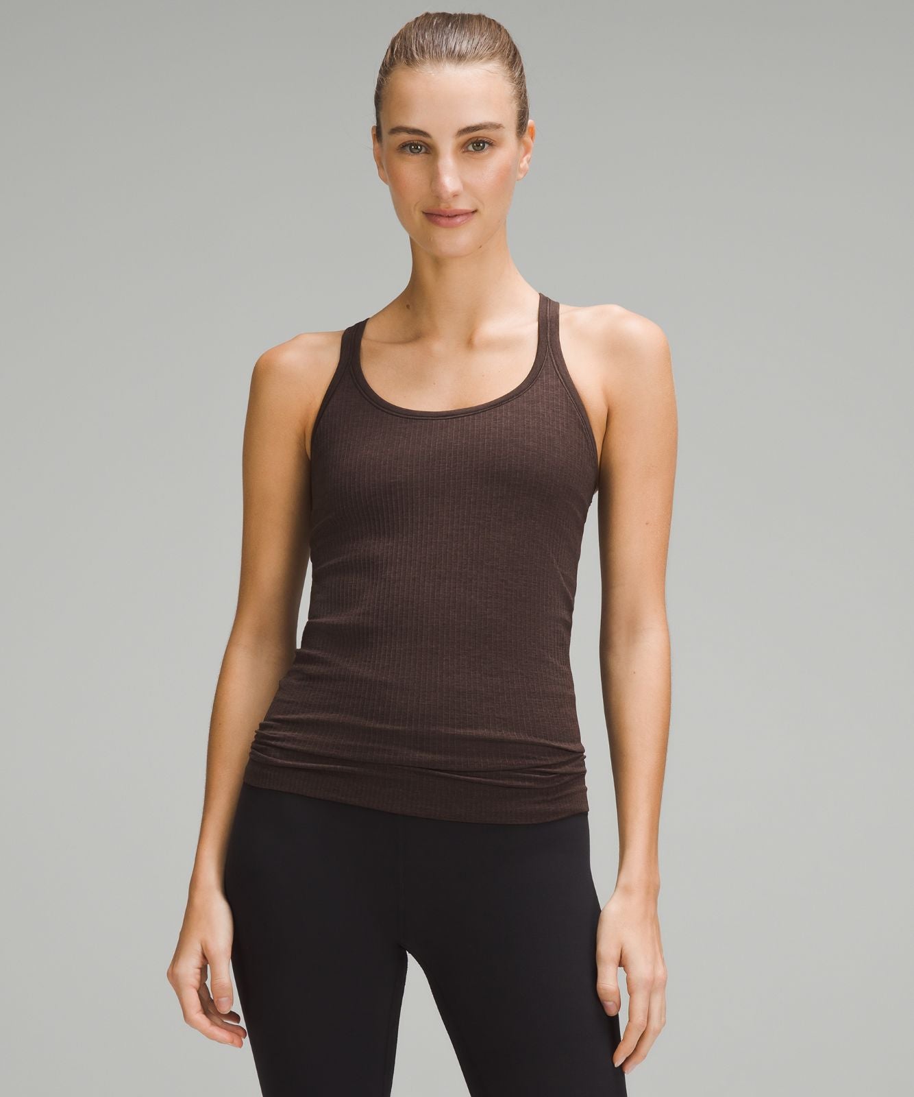 Ebb to Street Tank Top *Light Support, B/C Cup Espresso