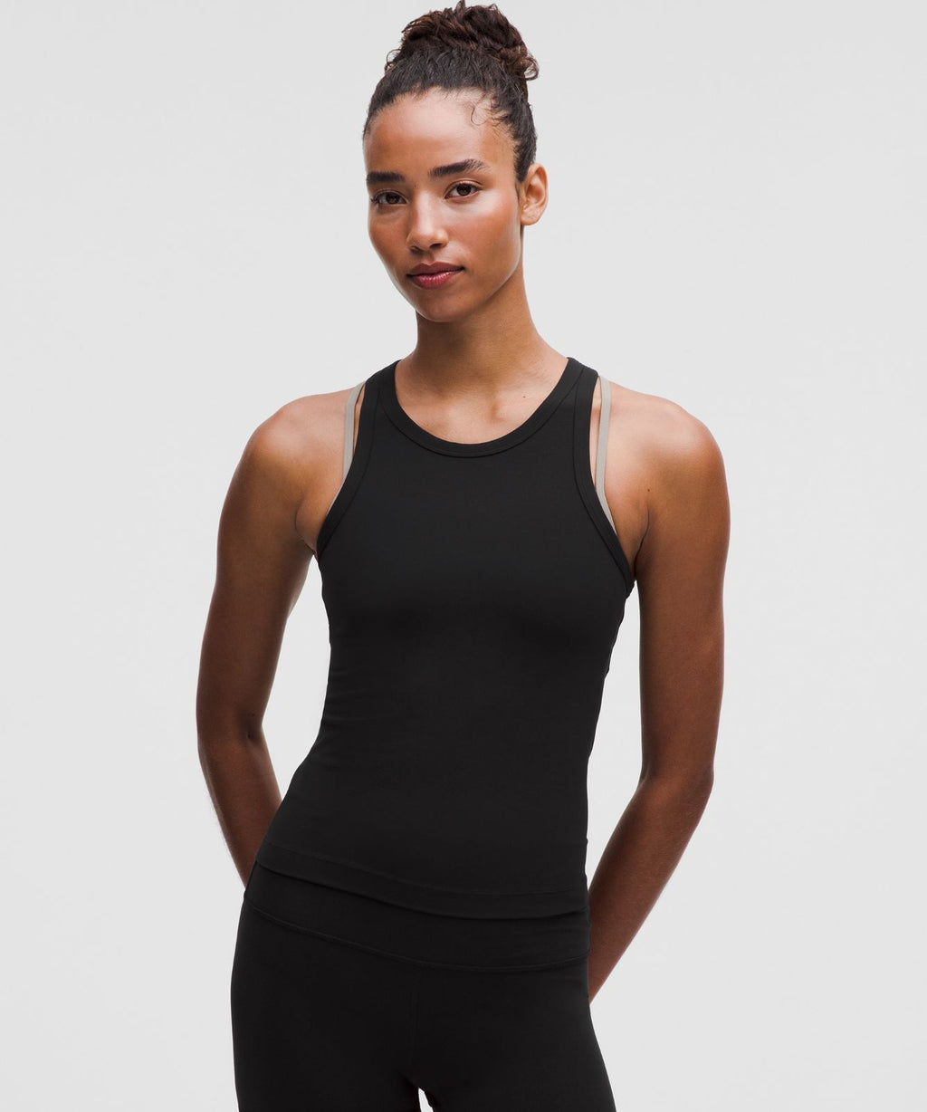 lululemon Align™ Waist-Length Racerback Tank Top Black