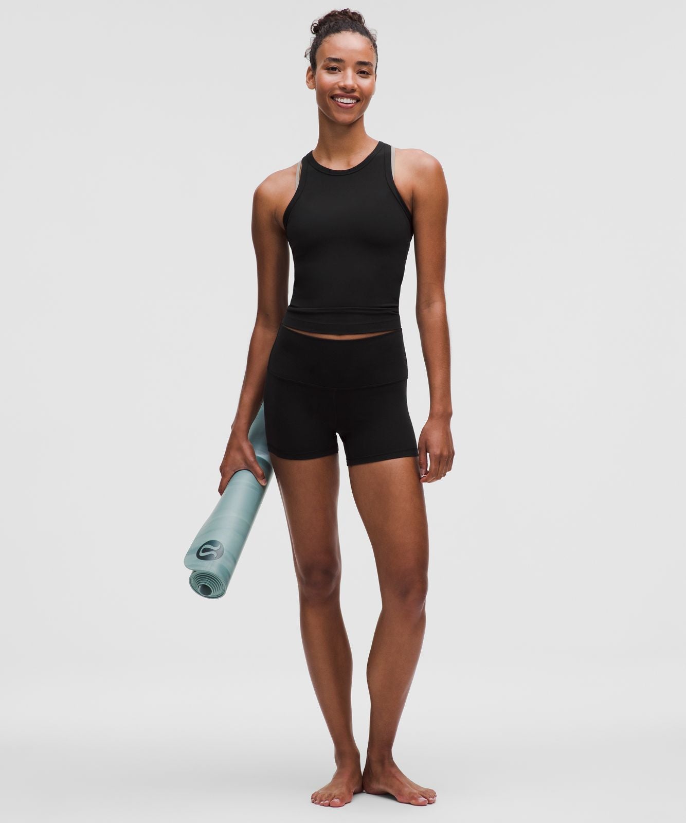 lululemon Align™ Waist-Length Racerback Tank Top Black