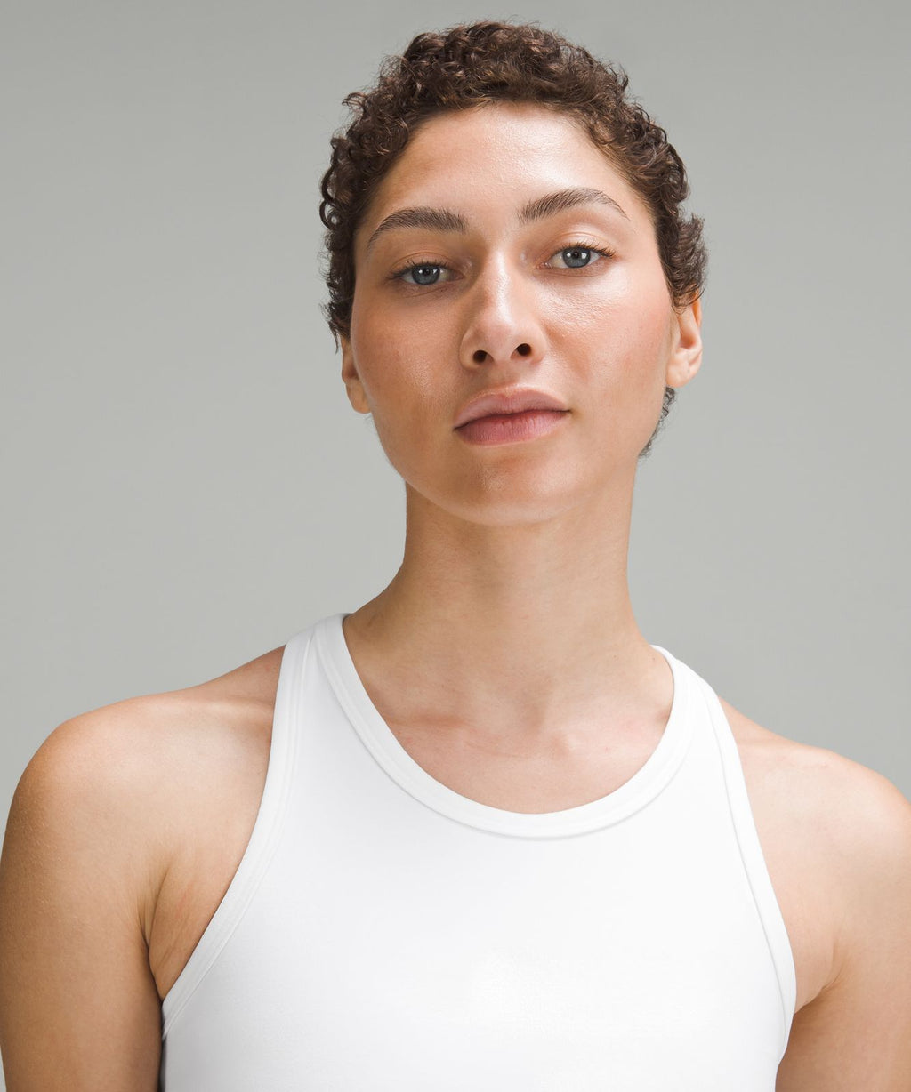 lululemon Align™ Waist-Length Racerback Tank Top White