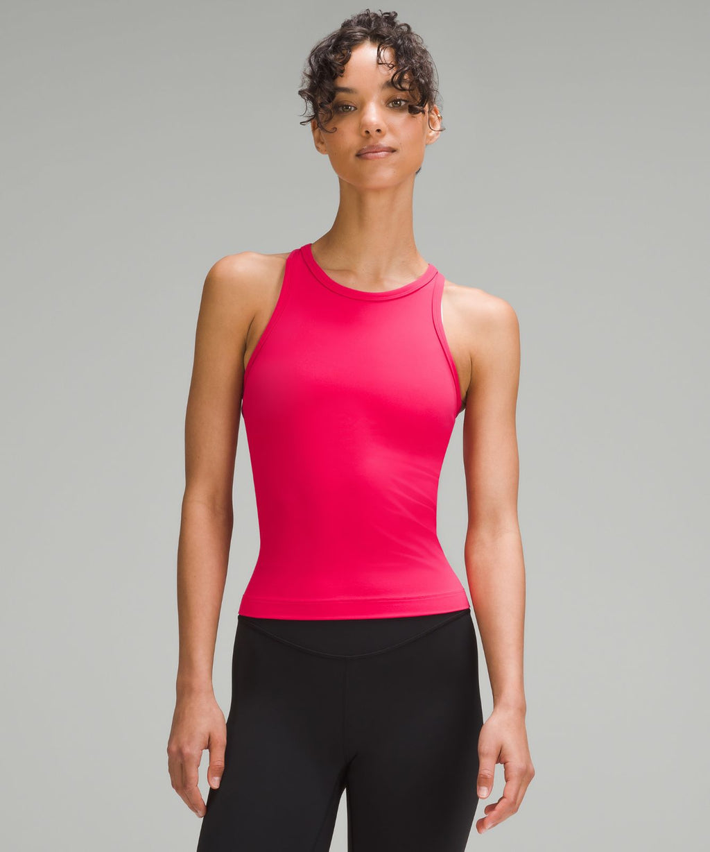 lululemon Align™ Waist-Length Racerback Tank Top Cherry Mist