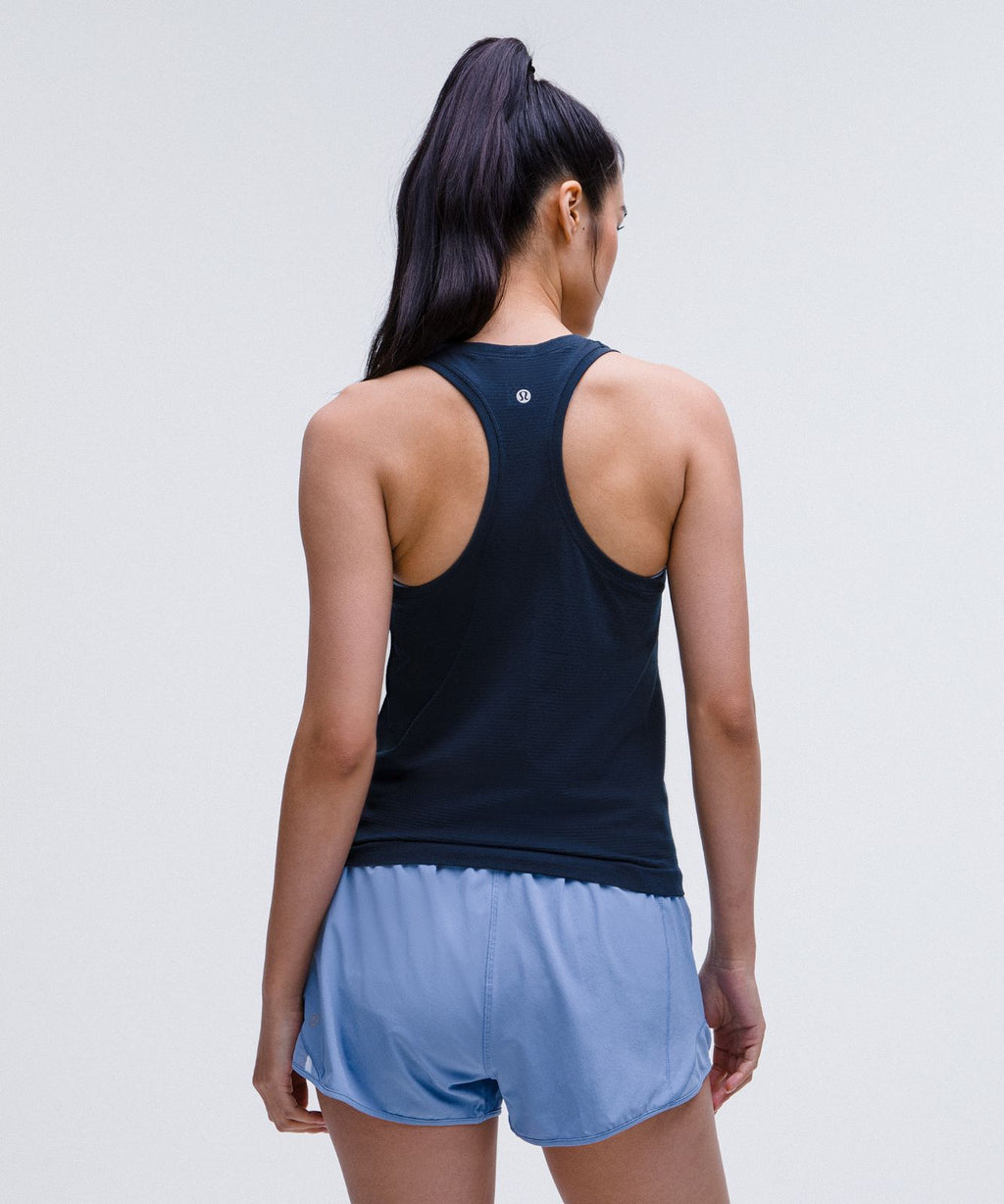 Swiftly Tech Racerback Tank Top 2.0 *Waist Length True Navy/True Navy