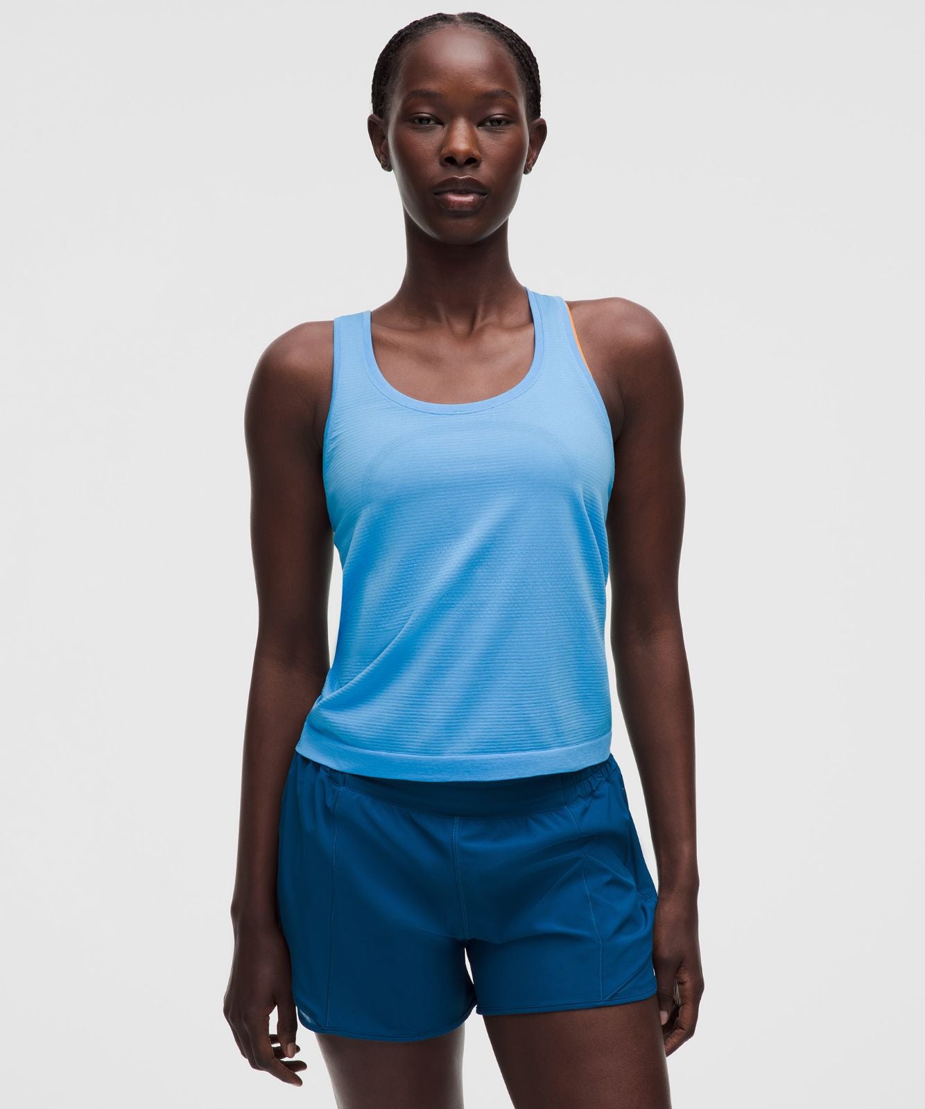 Swiftly Tech Racerback Tank Top 2.0 *Waist Length Ocean Wave/Ocean Wave