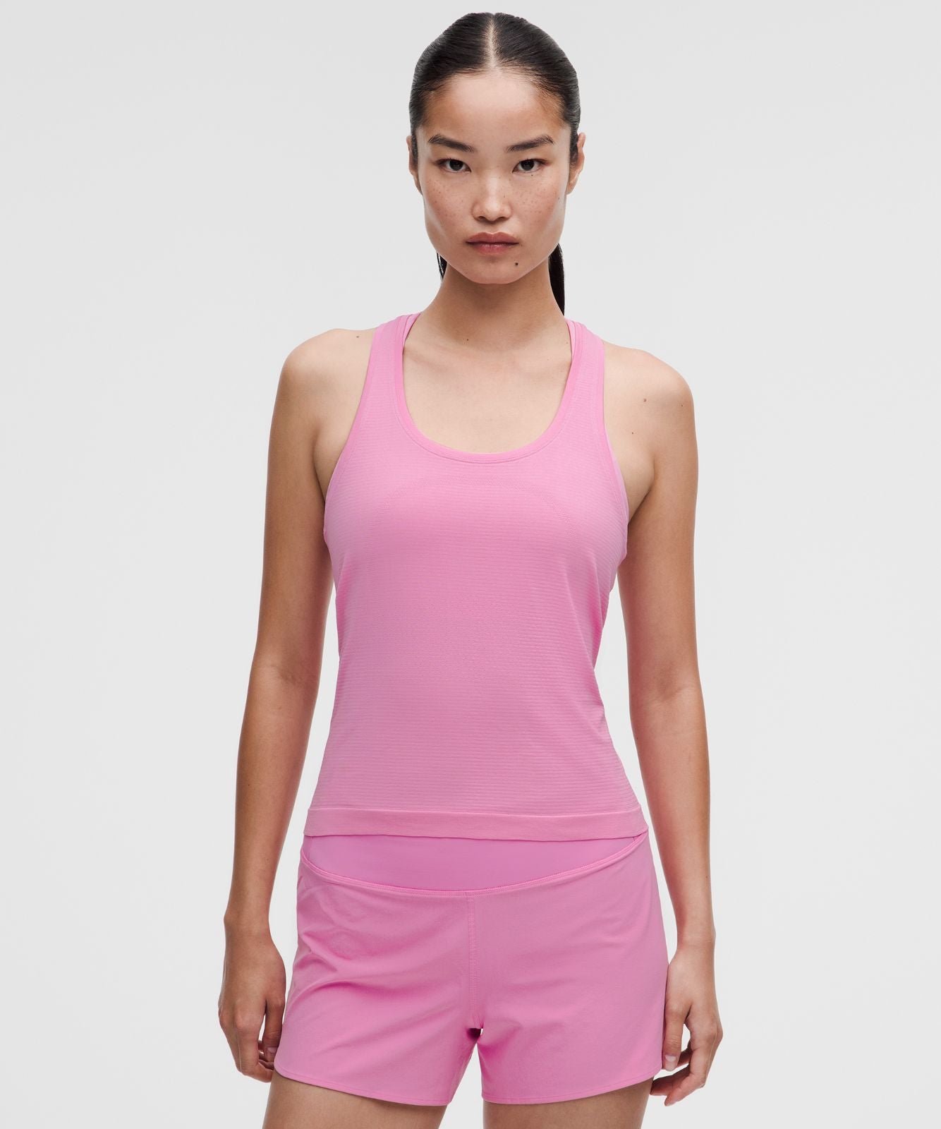 Swiftly Tech Racerback Tank Top 2.0 *Waist Length Sweet Sorbet/Sweet Sorbet