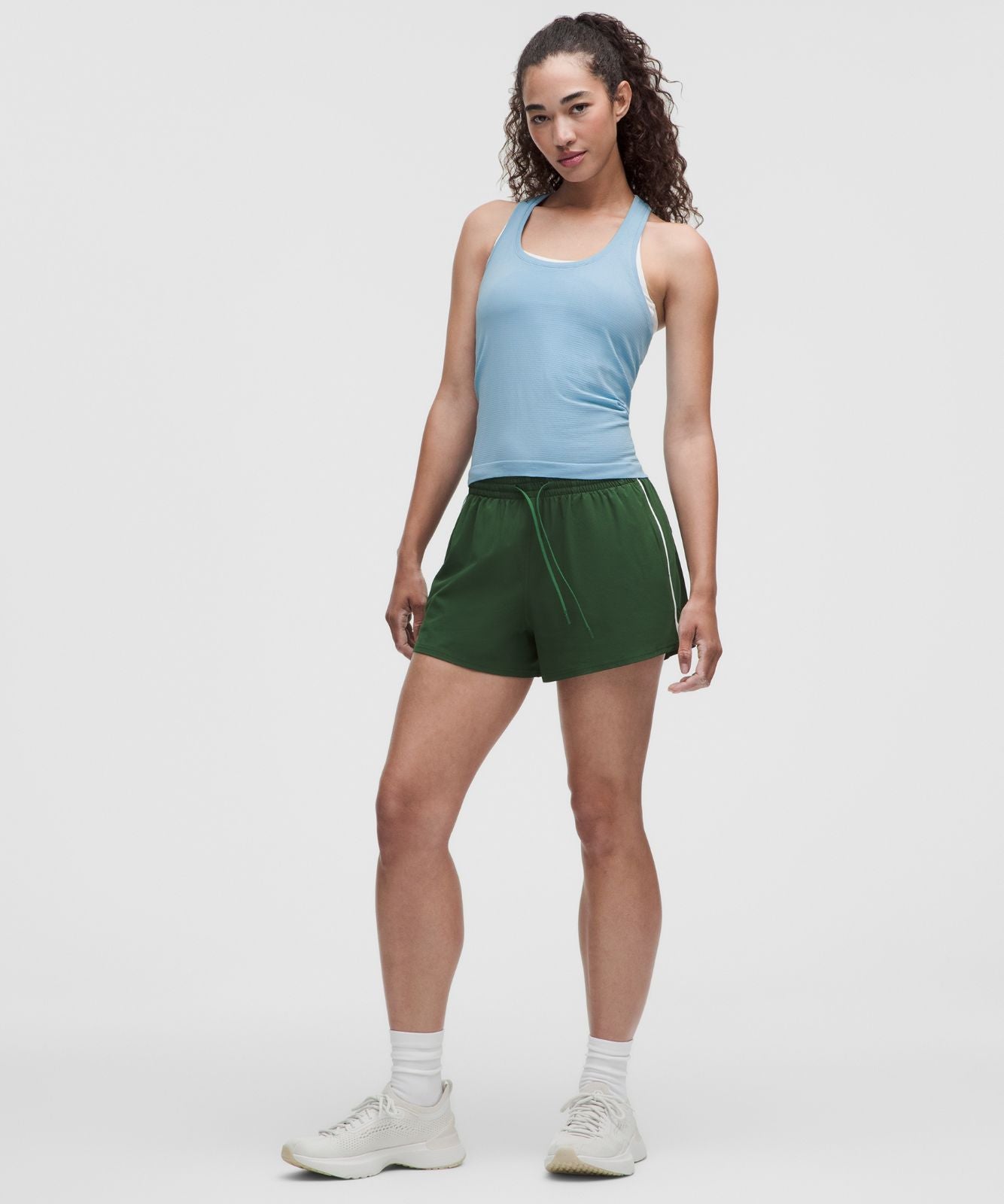Swiftly Tech Racerback Tank Top 2.0 *Waist Length Dreamy Blue/Dreamy Blue