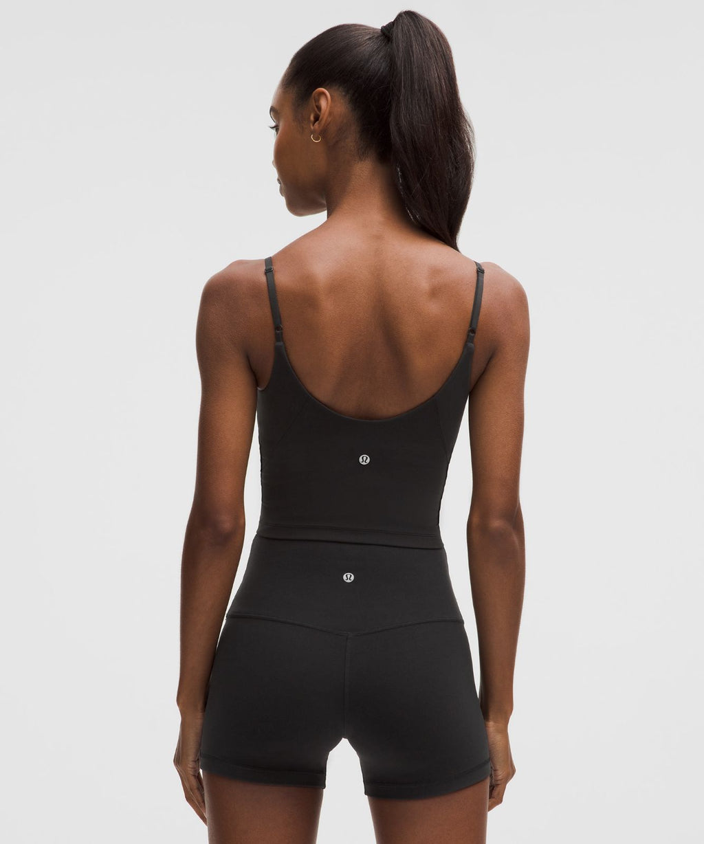 lululemon Align™ Cropped Cami Tank Top *Light Support, A/B Cup Black