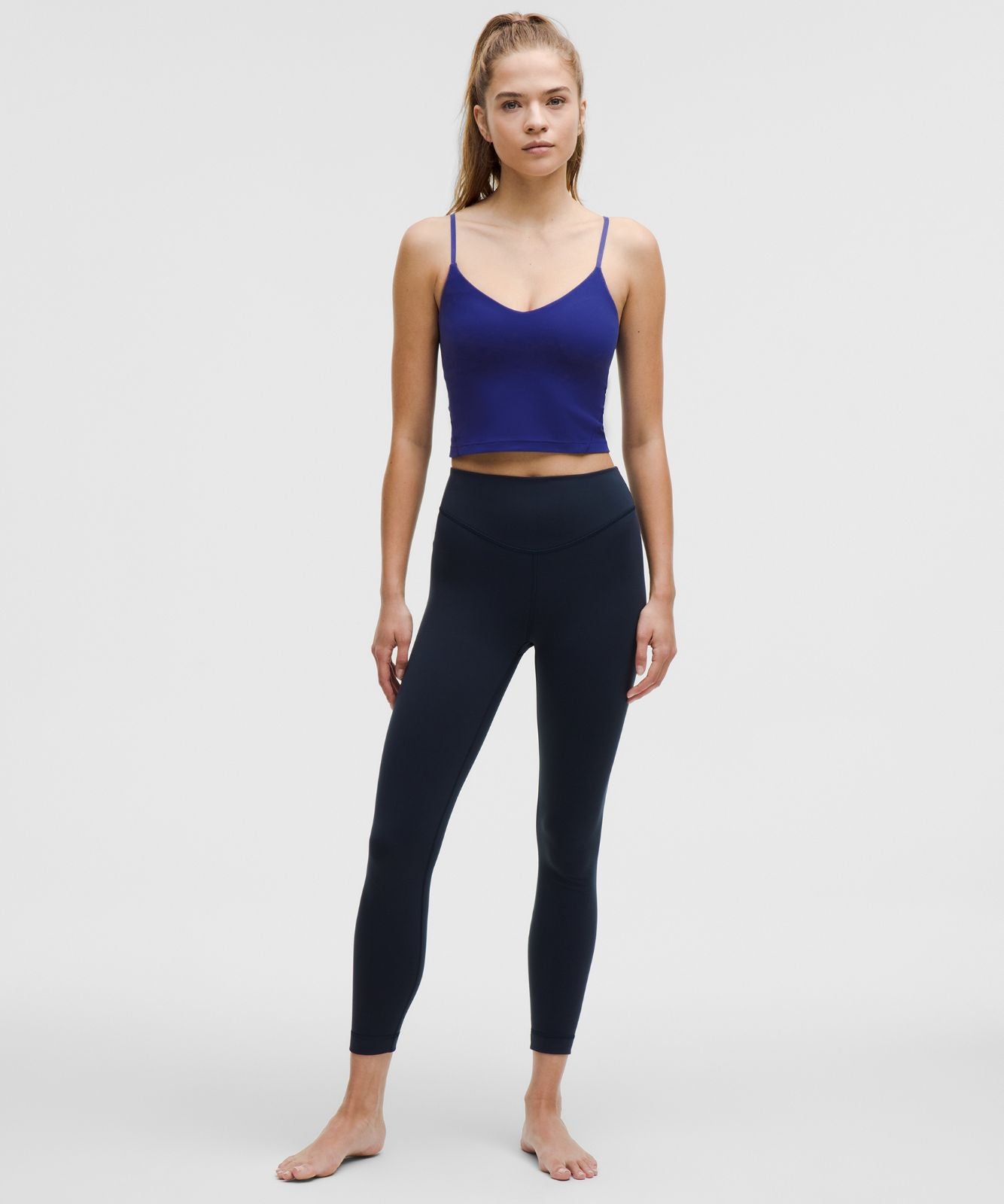 lululemon Align™ Cropped Cami Tank Top *Light Support, A/B Cup Larkspur