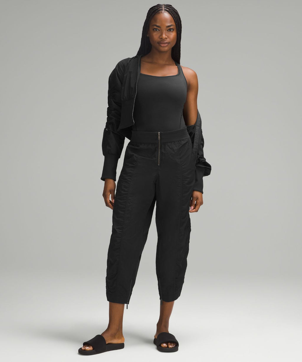 Wundermost Ultra-Soft Nulu Square-Neck Sleeveless Bodysuit Black