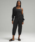 Wundermost Ultra-Soft Nulu Square-Neck Sleeveless Bodysuit Black