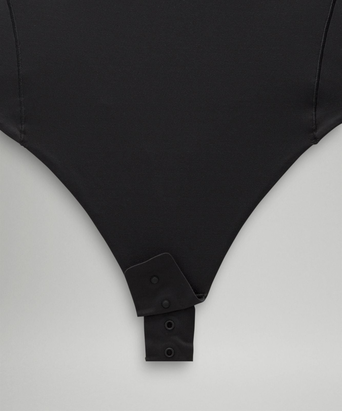 Wundermost Ultra-Soft Nulu Square-Neck Sleeveless Bodysuit Black