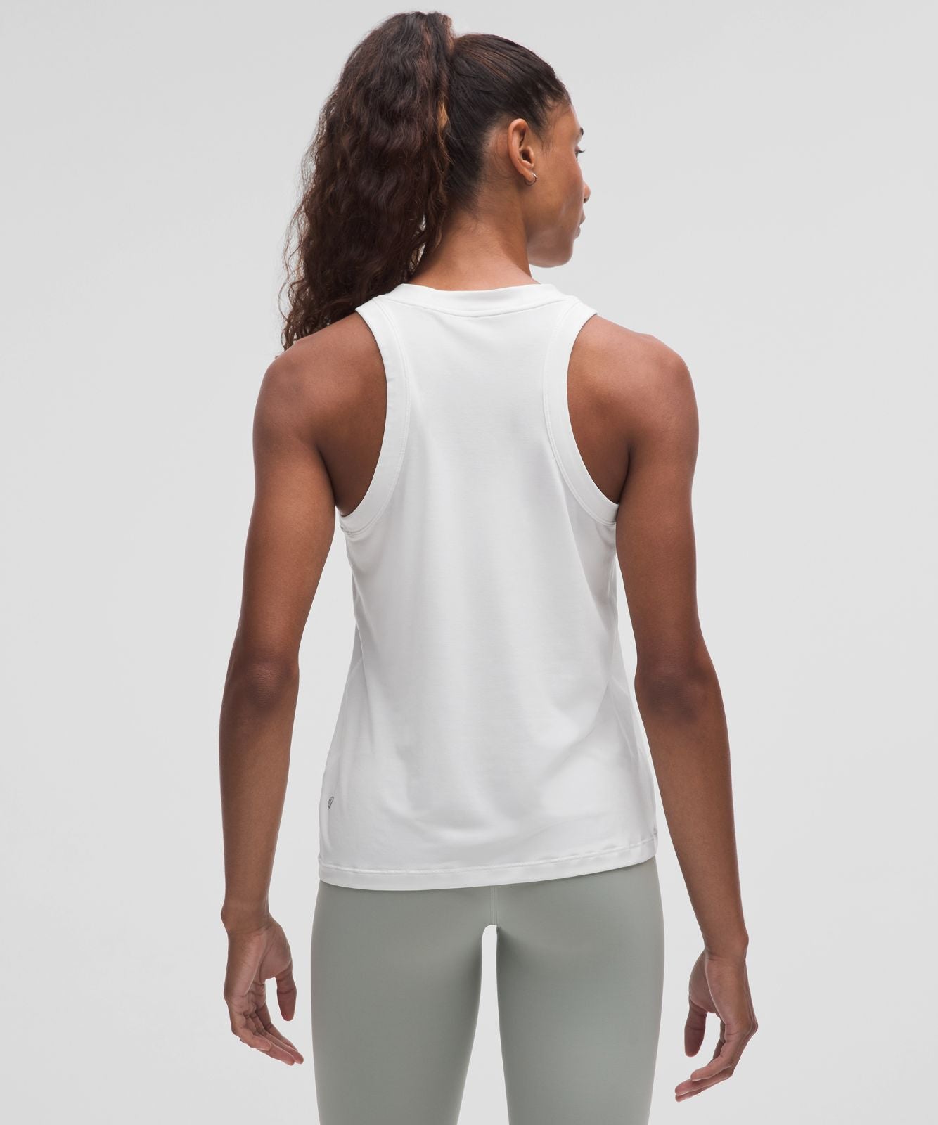 Jersey Training Tank Top White