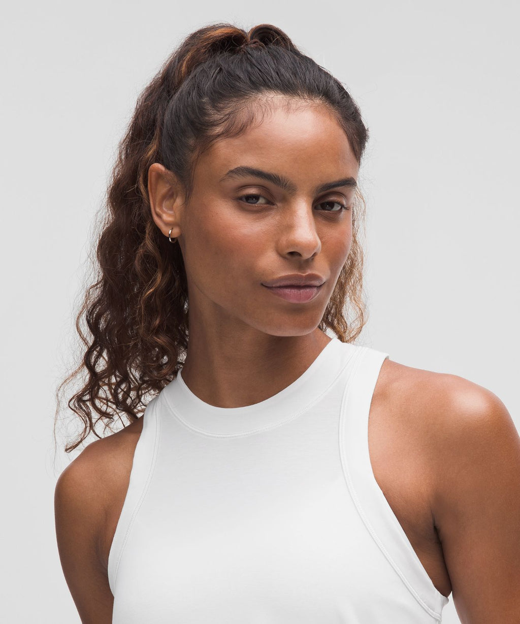 Jersey Training Tank Top White