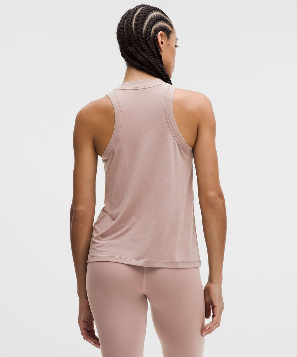 Jersey Training Tank Top Ashen Rose
