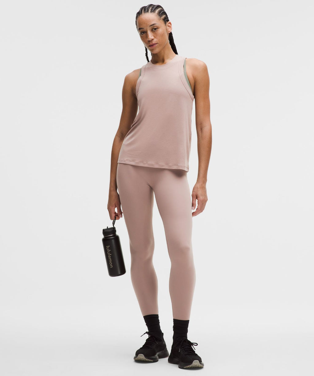 Jersey Training Tank Top Ashen Rose