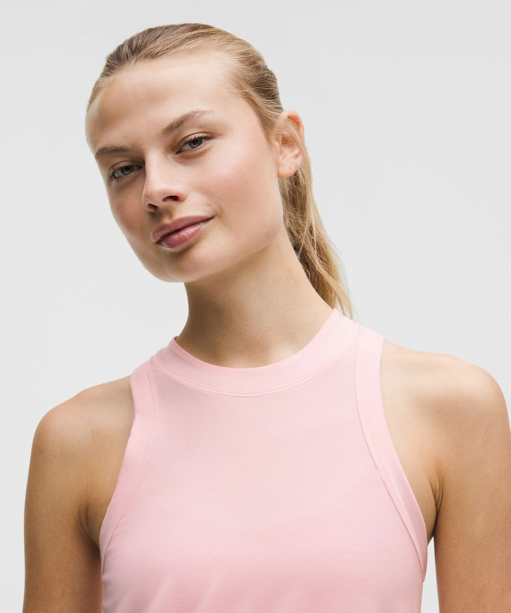 Jersey Training Tank Top Pink Pearl