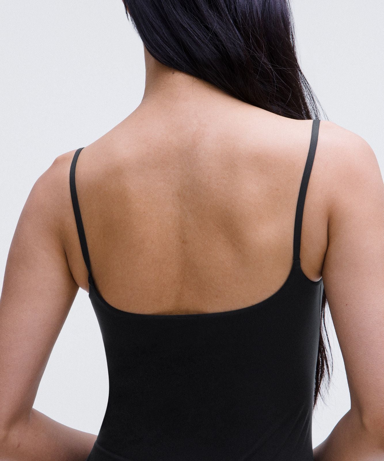 Wundermost Ultra-Soft Nulu Spaghetti-Strap Cami Tank Top Black