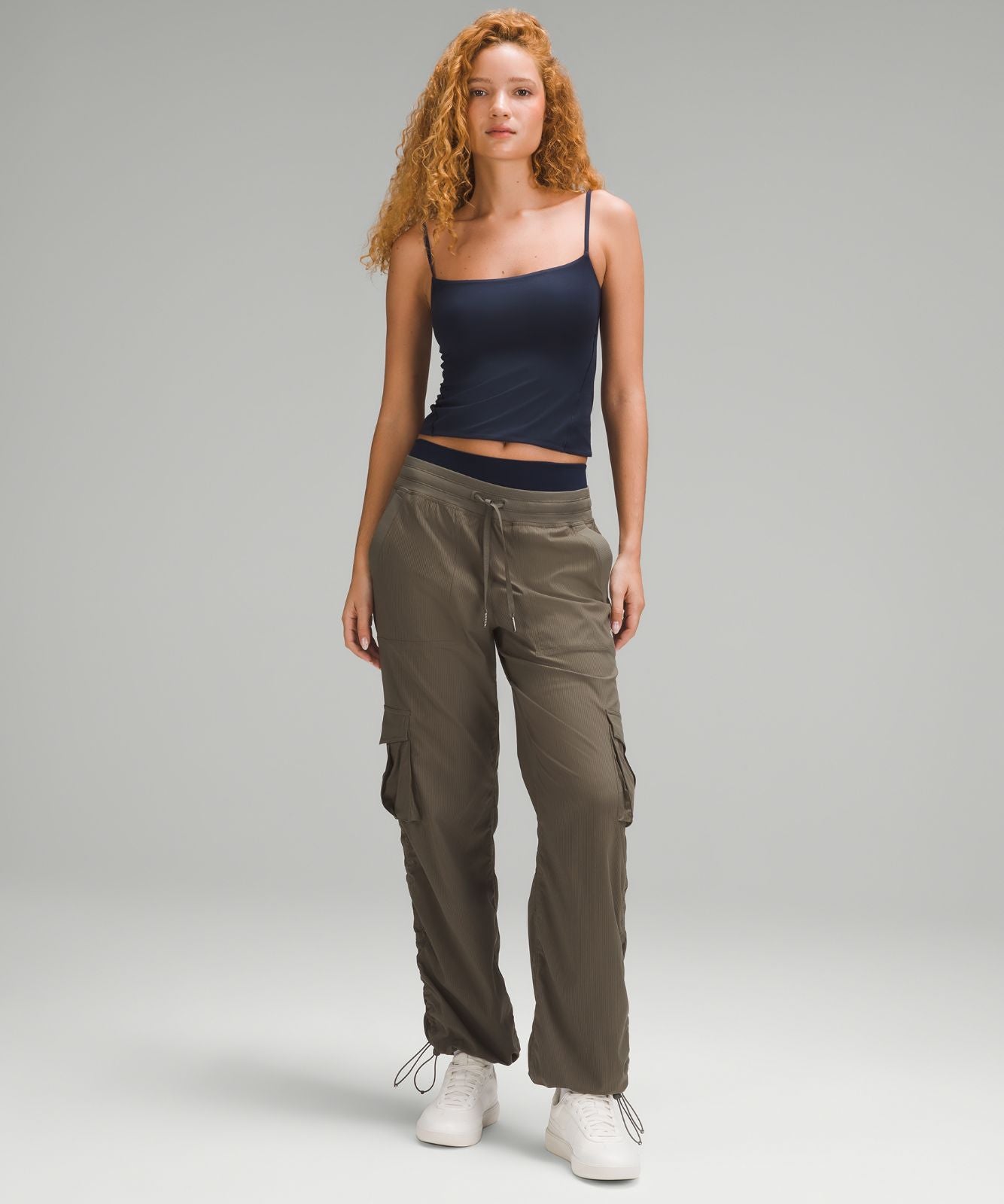 Wundermost Ultra-Soft Nulu Spaghetti-Strap Cami Tank Top True Navy