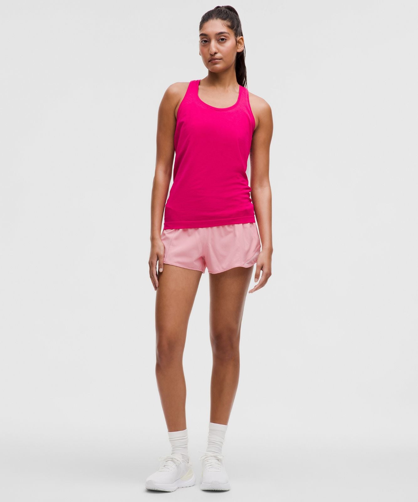 Swiftly Tech Racerback Tank Top 2.0 *Hip Length Passionate/Passionate