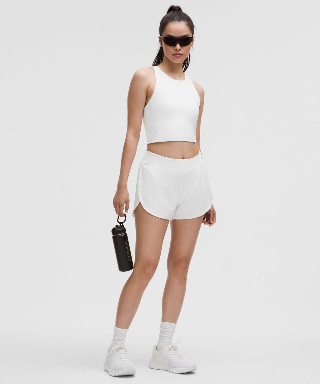 Swift Speed Cropped Tank Top *B/C Cup White