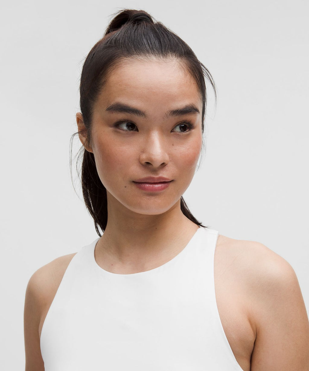 Swift Speed Cropped Tank Top *B/C Cup White