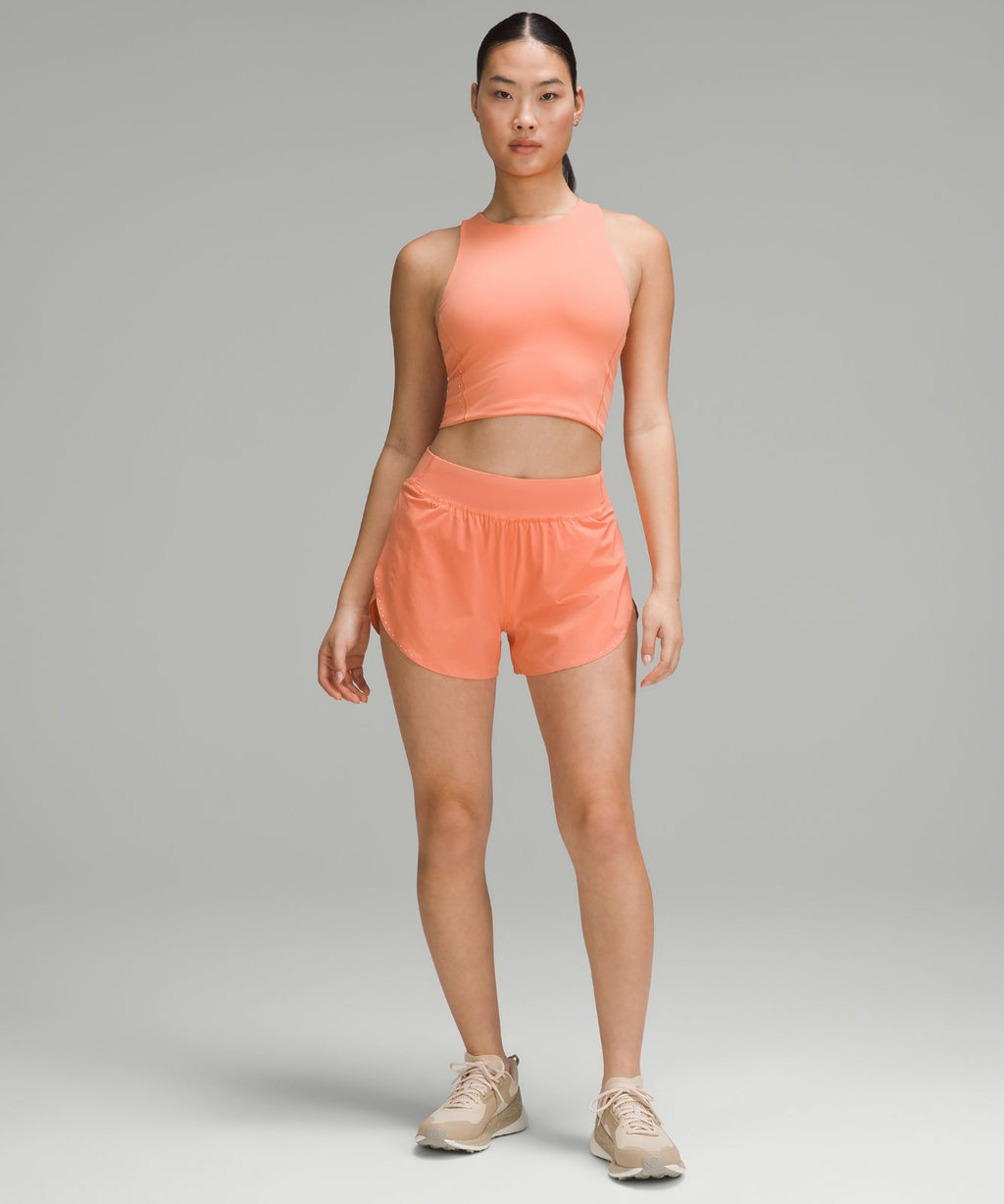Swift Speed Cropped Tank Top *B/C Cup Coral Kiss