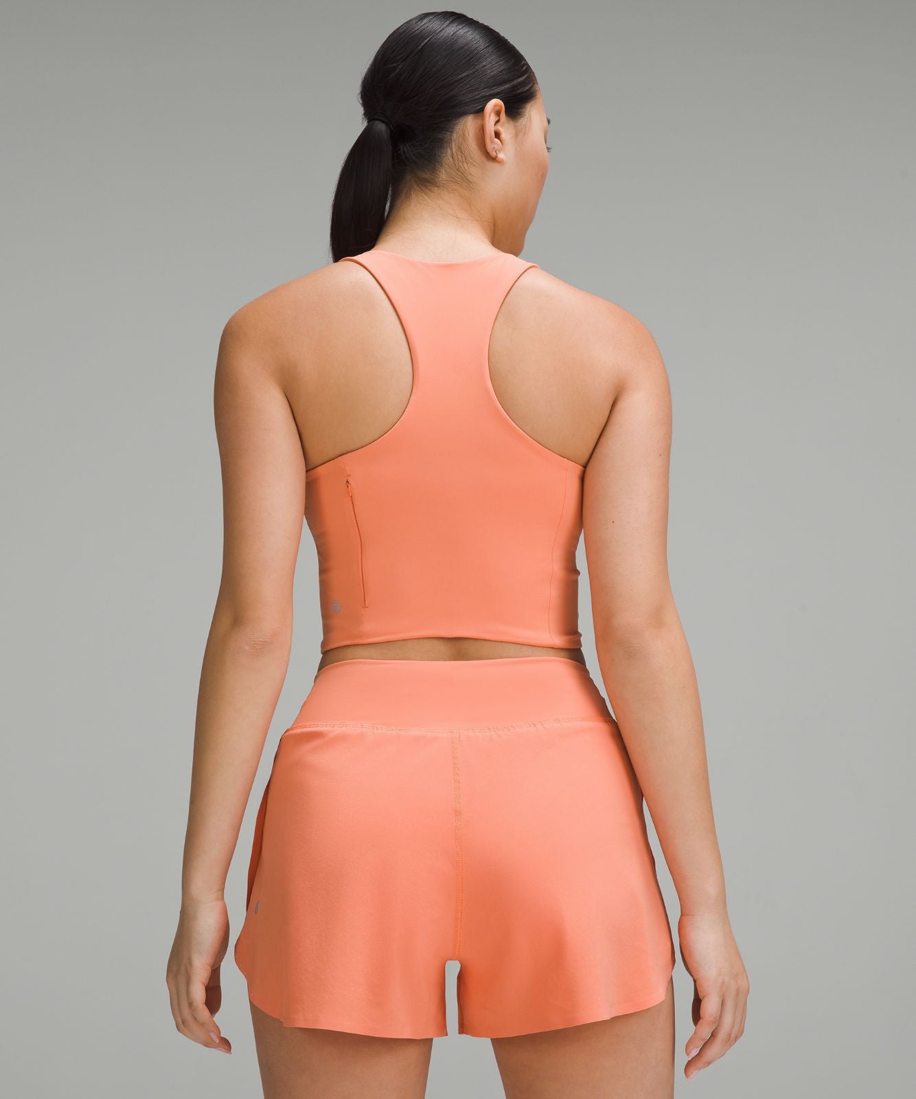 Swift Speed Cropped Tank Top *B/C Cup Coral Kiss
