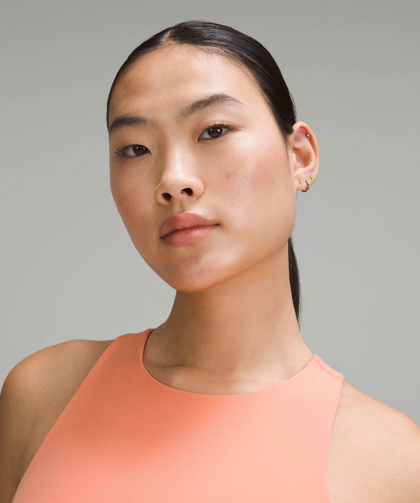 Swift Speed Cropped Tank Top *B/C Cup Coral Kiss