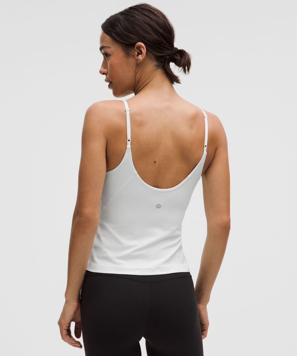 lululemon Align™ Waist-Length Cami Tank *Light Support, C/D Cup White