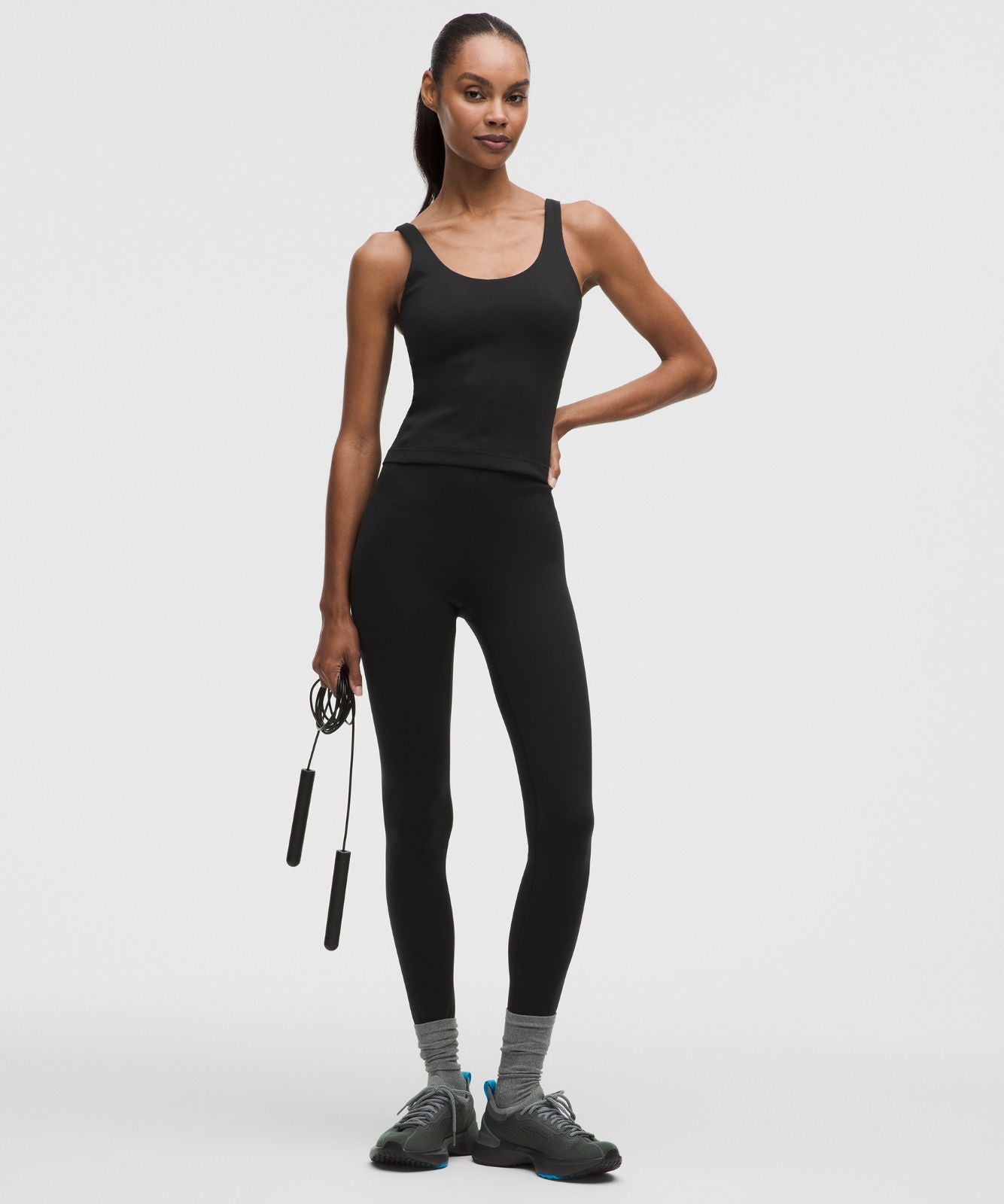 lululemon Glow Up™ Tank Top *Medium Support, B/C Cup Black