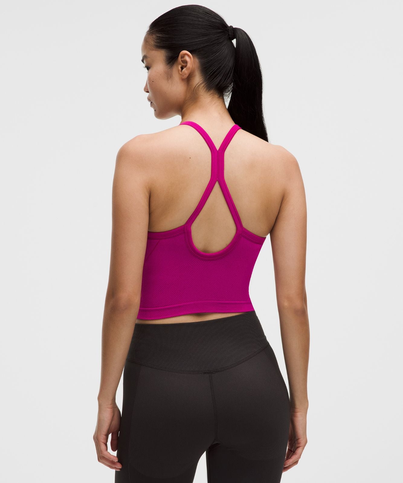 Get Low Cross-Back Training Tank Top *Light Support, B/C Cup Pink Flare/Berry Rumble