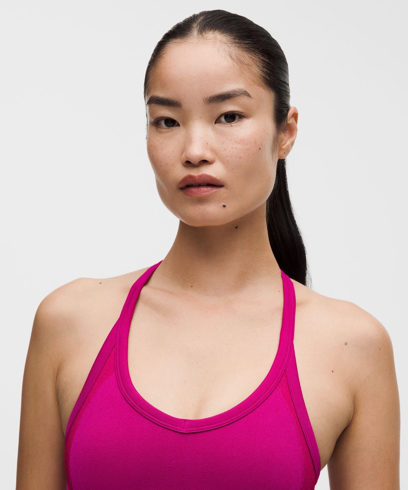 Get Low Cross-Back Training Tank Top *Light Support, B/C Cup Pink Flare/Berry Rumble