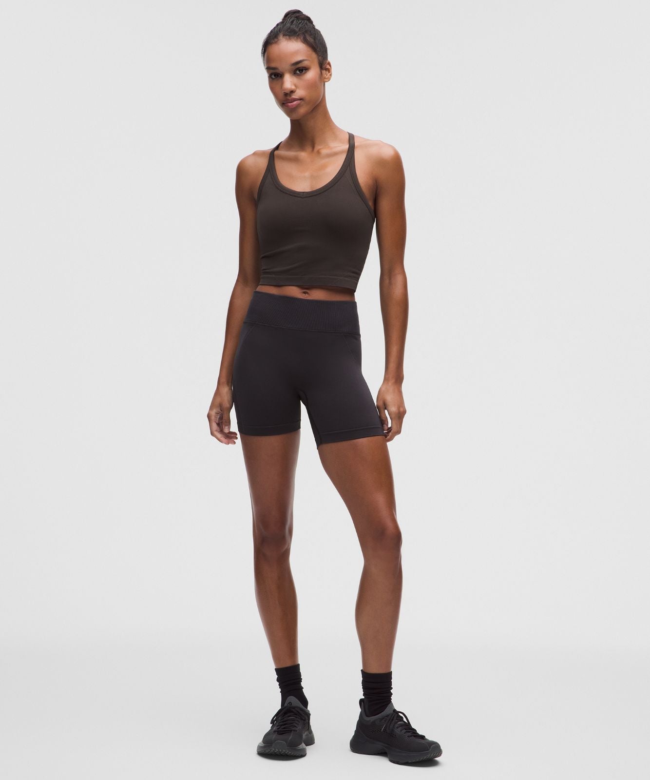 Get Low Cross-Back Training Tank Top *Light Support, B/C Cup Mahogany Muse/Walnut Crunch