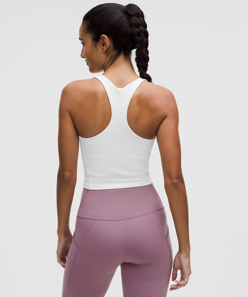 Wunder Train Racerback Tank Top *Medium Support, B/C Cup White