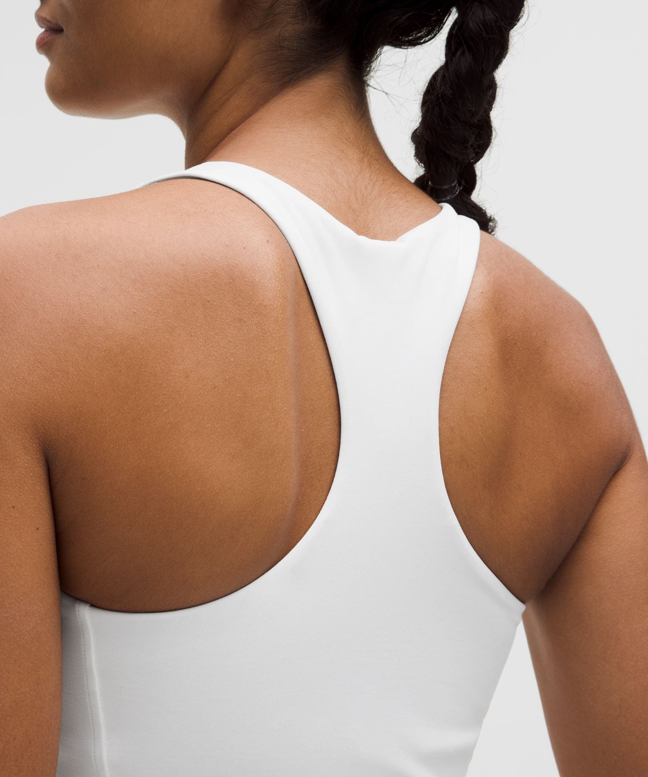 Wunder Train Racerback Tank Top *Medium Support, B/C Cup White