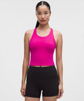 Wunder Train Racerback Tank Top *Medium Support, B/C Cup Pink Flare