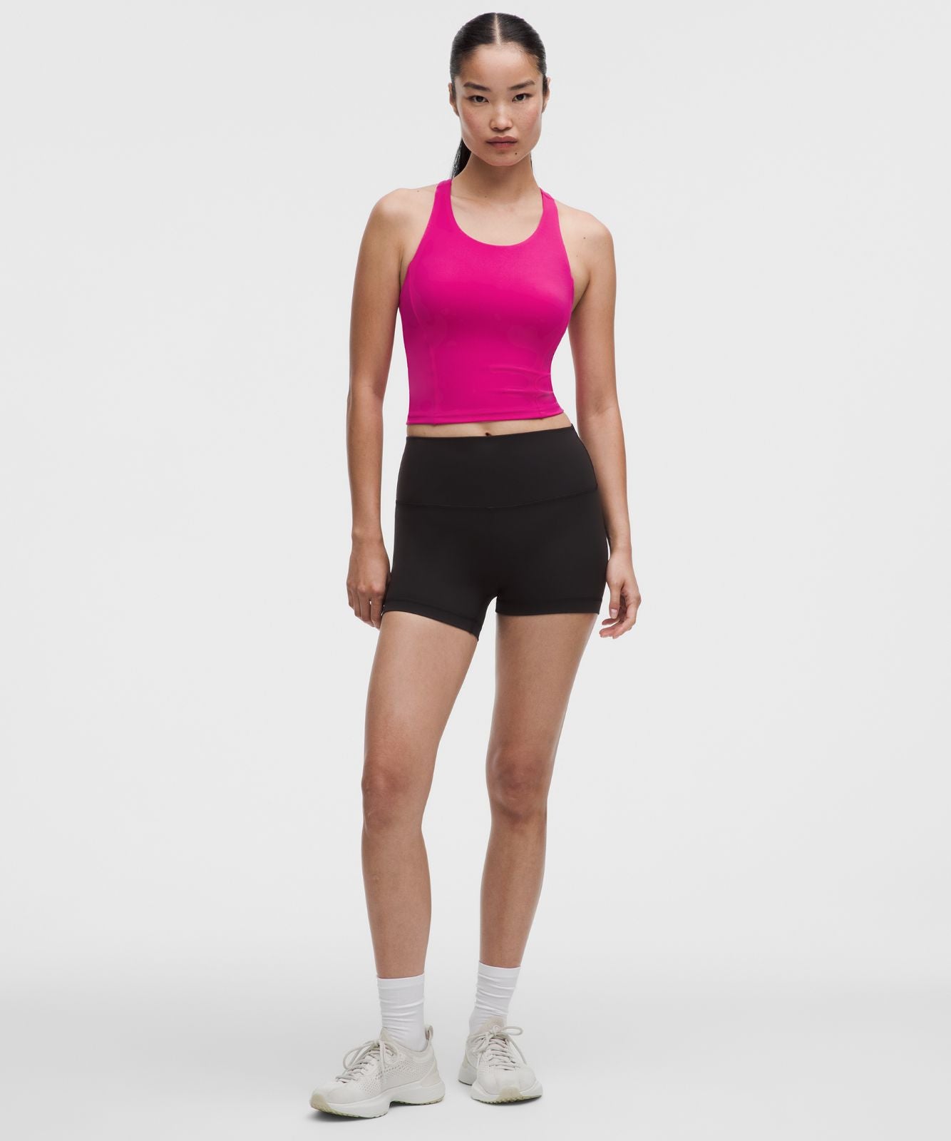 Wunder Train Racerback Tank Top *Medium Support, B/C Cup Pink Flare