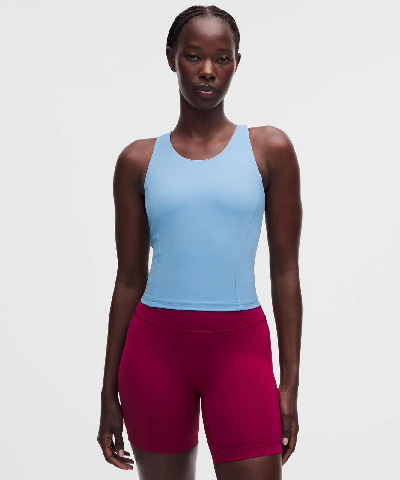 Wunder Train Racerback Tank Top *Medium Support, B/C Cup Dreamy Blue