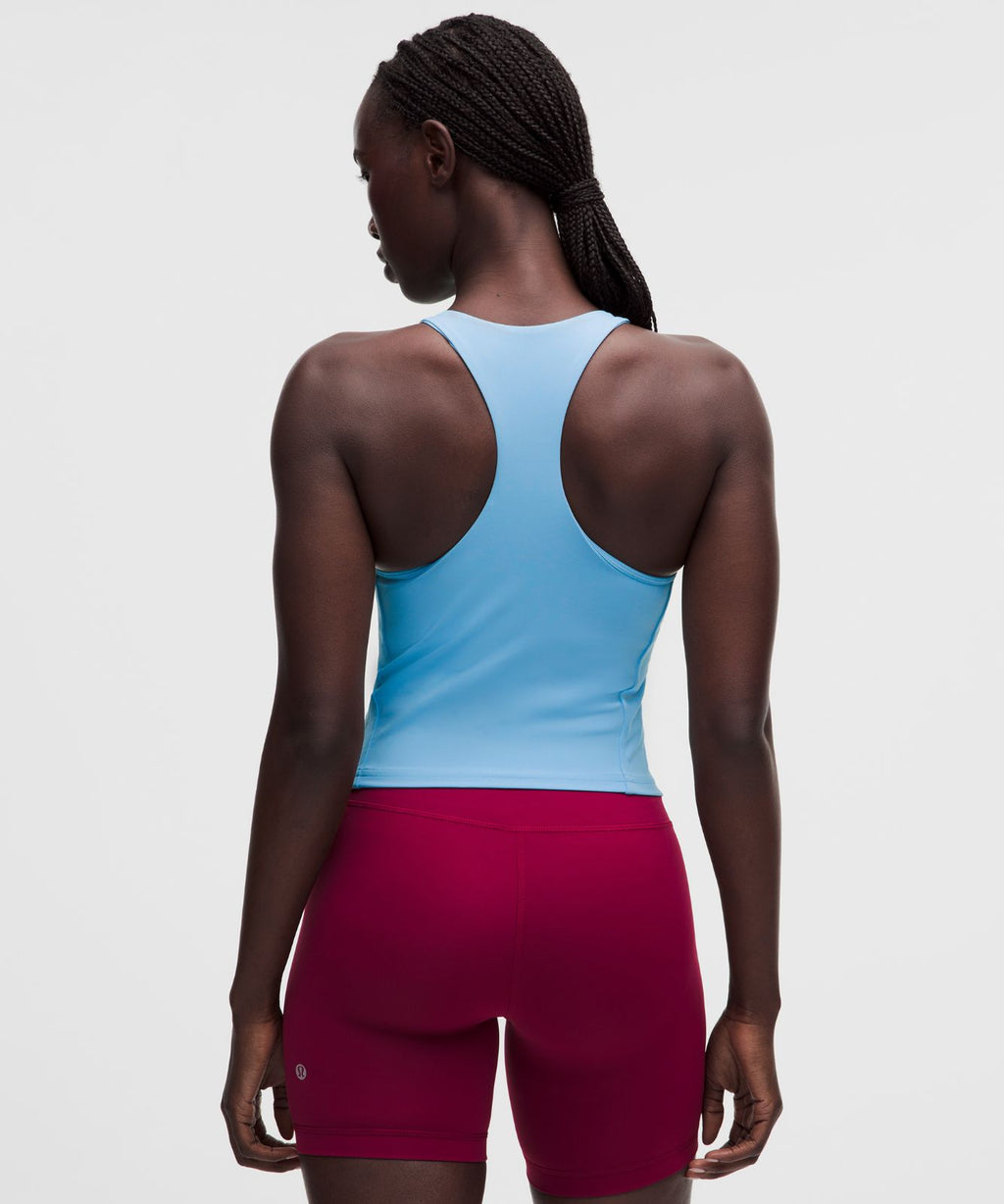 Wunder Train Racerback Tank Top *Medium Support, B/C Cup Dreamy Blue