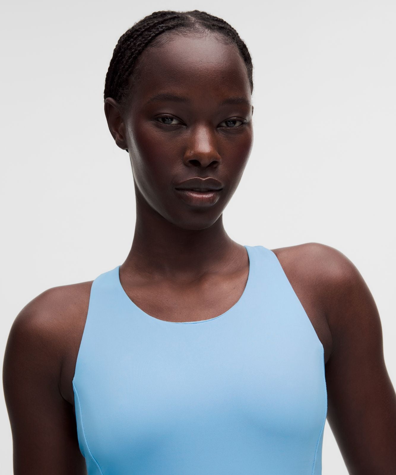 Wunder Train Racerback Tank Top *Medium Support, B/C Cup Dreamy Blue