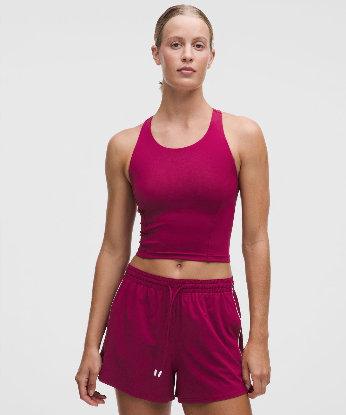 Wunder Train Racerback Tank Top *Medium Support, B/C Cup Raspberry Rave