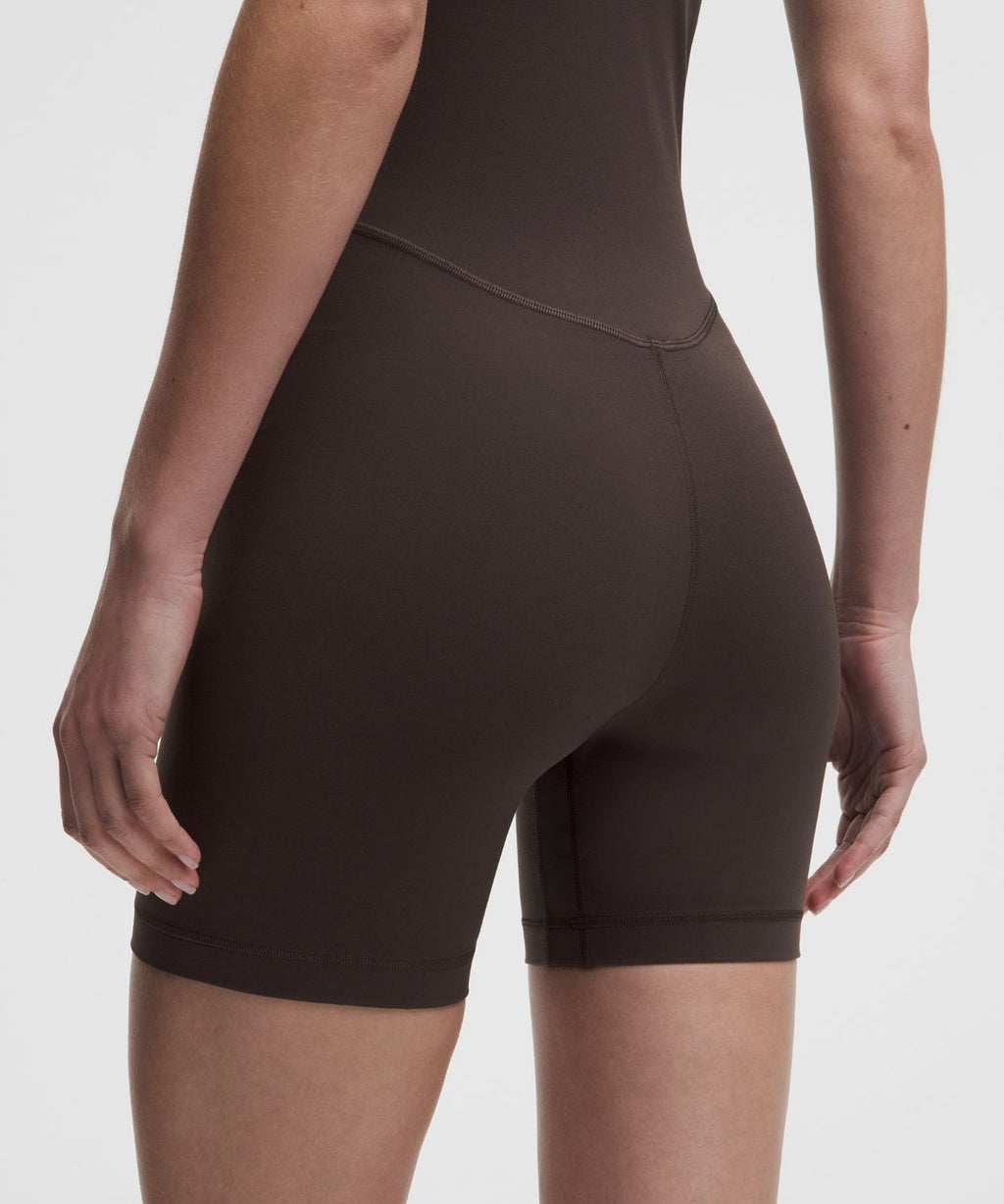 lululemon Align™ Cami Bodysuit 6" *Light Support, A/B Cup Mahogany Muse