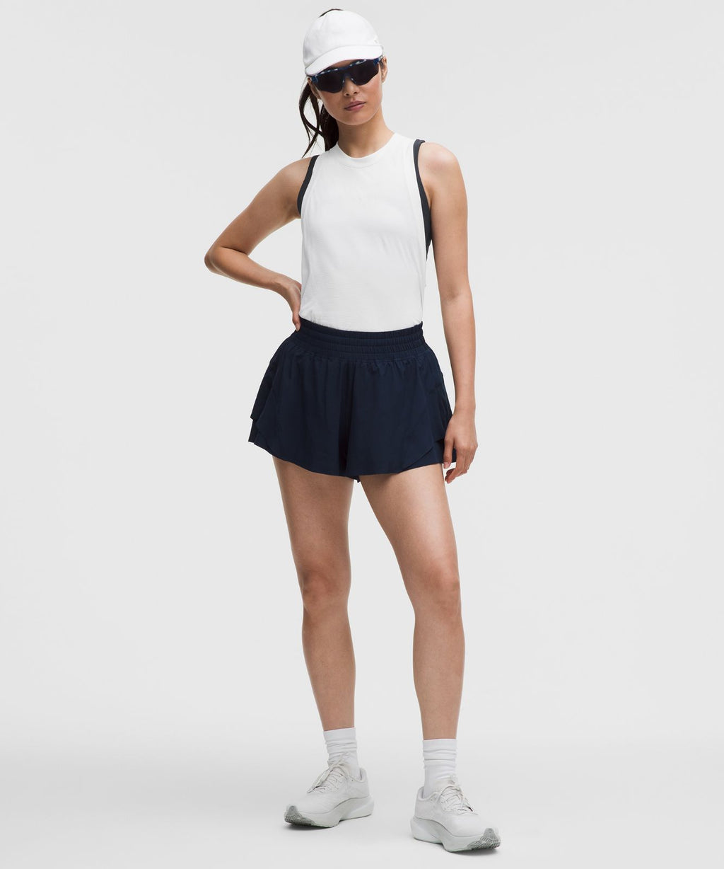 Swiftly Relaxed Tank Top *Hip Length White/White