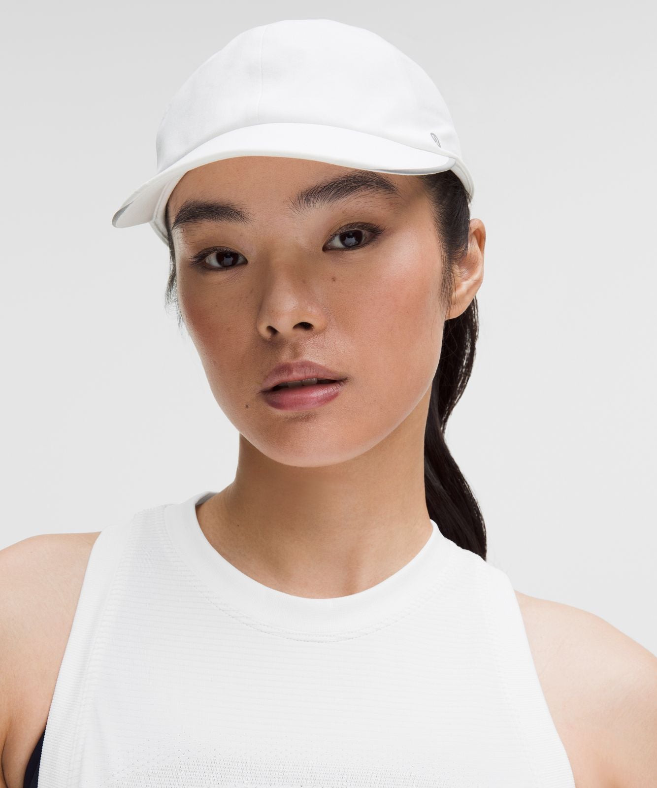 Swiftly Relaxed Tank Top *Hip Length White/White