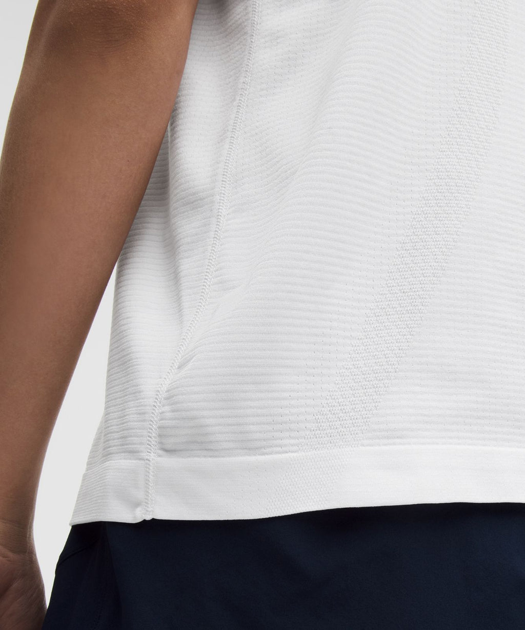 Swiftly Relaxed Tank Top *Hip Length White/White