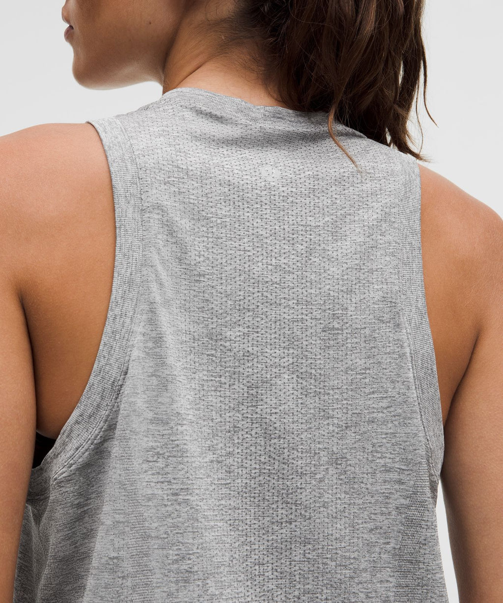 Swiftly Relaxed Tank Top *Hip Length Slate/White