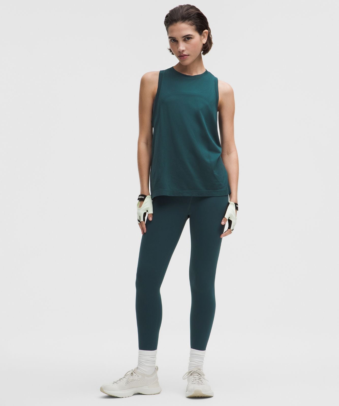Swiftly Relaxed Tank Top *Hip Length Indochine Blue/Indochine Blue